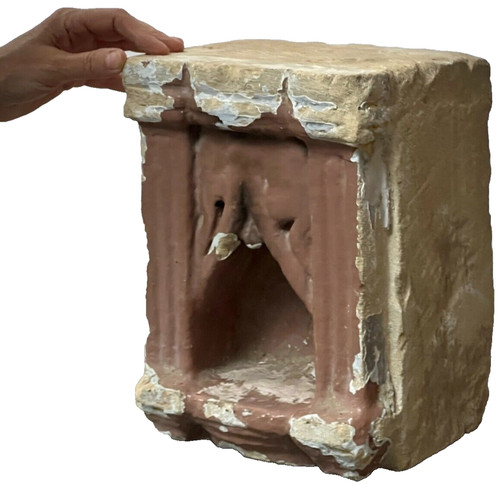 Antique stone niche mehrab - niche,