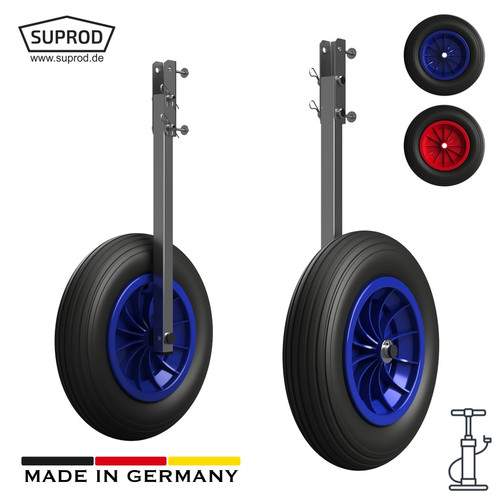 Boat transom wheels - boat, launching
