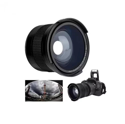 Super wide angle fisheye lens - super,