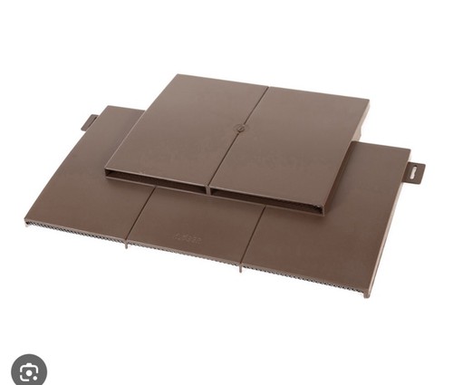 Klober clay plain tile - clay, vent
