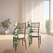 2Pcs PEW Flowers Wedding Aisle