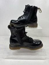 Dr Martens 1460 J Junior Kids Boots Size US 11 UK 10 EU 28 Black Patent Leather