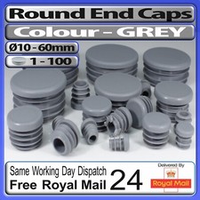 Grey Round Tube Inserts