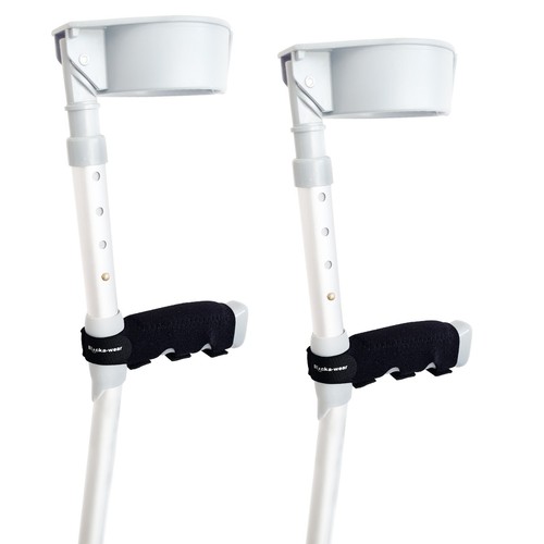 Crutch handle pads pair - handle,