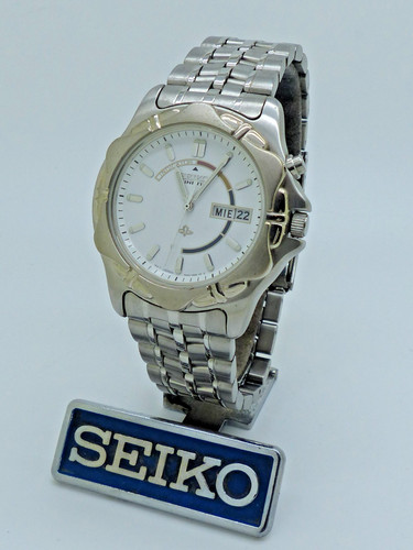 Seiko kinetic skj088p watch - seiko,