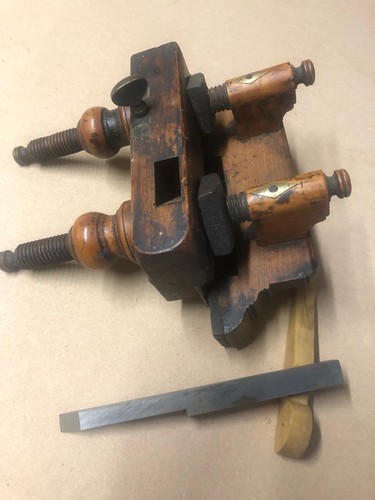 Vintage plough plane - vintage,