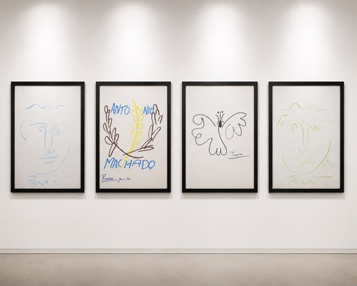 Pablo picasso oil - picasso, (4