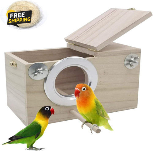 Parakeet nesting box bird - nesting,