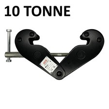 Adjustable RSJ Girder 10 Tonne Beam Clamp pulling lifting suspension hoist