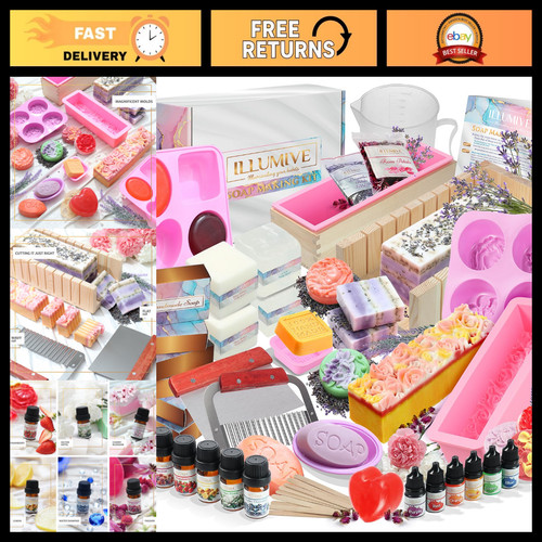 Deluxe diy soap making kit - kit,