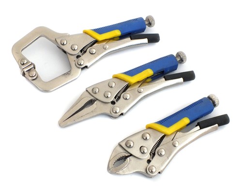 Locking mole vice grip wrench - vice,