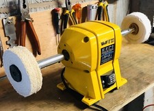 Wolf Bench Polisher - Metal Bench buffer Polishing Grinding Grinder Machine
