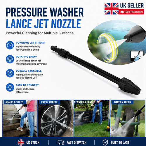 Pressure washer lance - pressure,