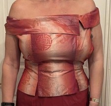 Vintage Vera Mont Top-Metallic