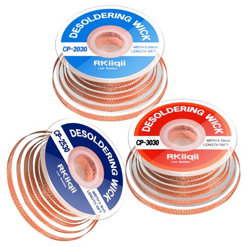 Pack solder wick - 3, set