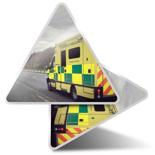 Triangle stickers cm - triangle, 10