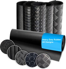 Rubber Matting Flooring Mezzanine Garage Gym Industrial Heavy Duty Commercial