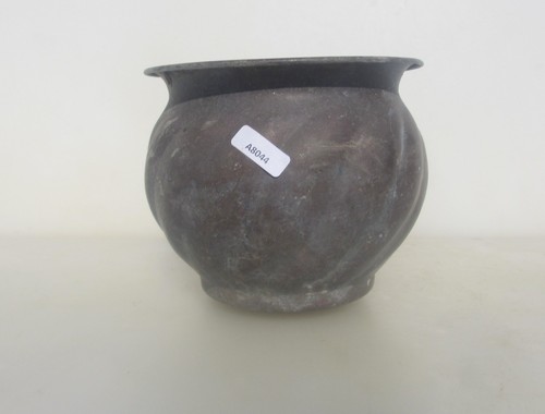 Vintage brass planter - brass,