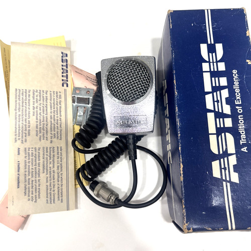 Vintage astatic microphone - astatic,