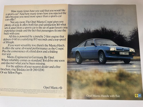 Original vintage 1981 - original, opel