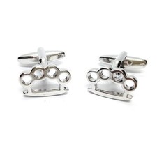 Knuckle Duster Fighters Cufflinks Presented in a Box X2CN608