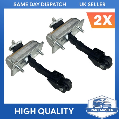 Door hinge stop check - stop, strap