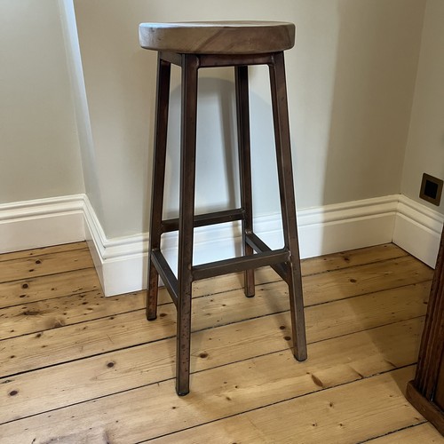 Solid oak copper legs - solid,