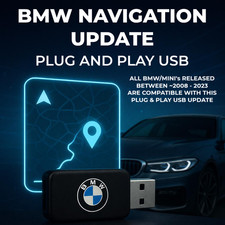 BMW NAVIGATION UPDATE USB 2025