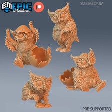 Owlbear Baby D&D Dungeons and