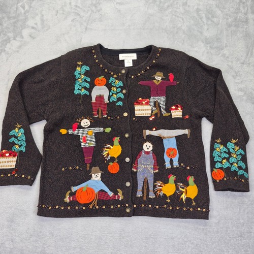 Vintage fall scarecrow pumpkin - vintage,