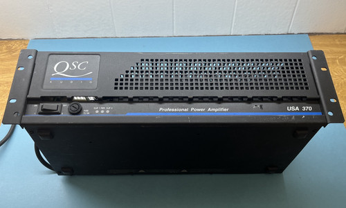 Qsc power amplifier usa 370 - amplifier,
