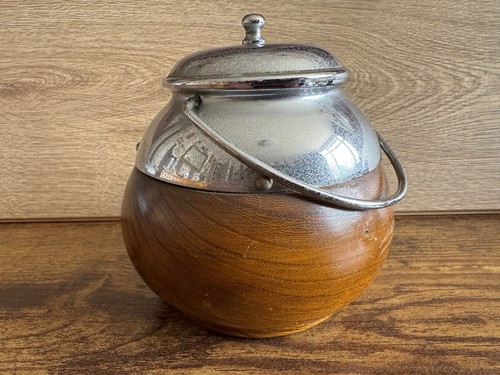 Vintage wooden tea - wooden,