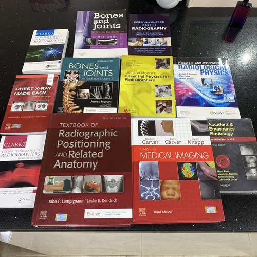 Radiography student text books - radiography,