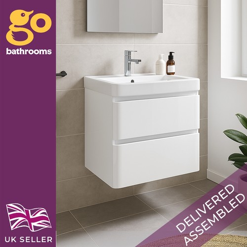 600mm wall hung bathroom - hung,