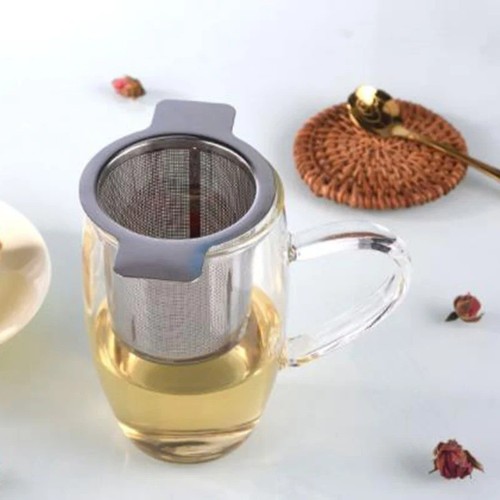 Stainless steel mesh tea - steel,