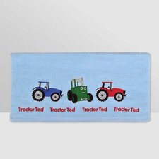 Tractor Ted Cotton Embroidered