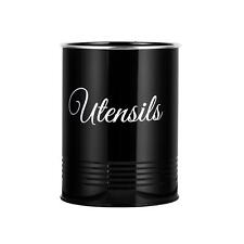 Utensil Pot Black