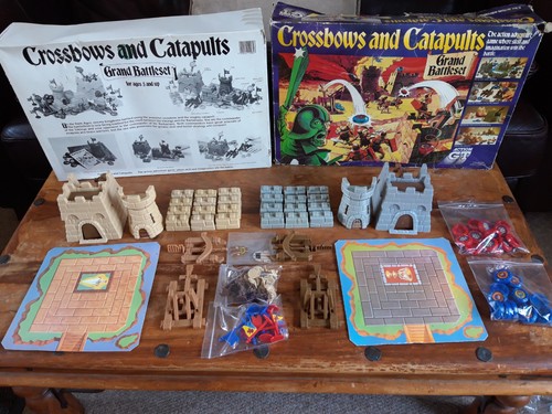 Crossbows and catapults - and,