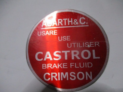 Nameplate fiat 500 850 2300 - nameplate,