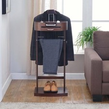 Wooden Valet Stand with