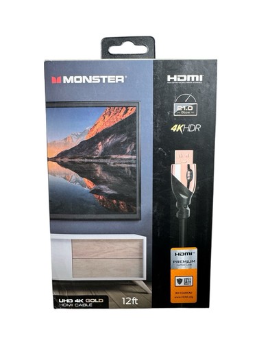 Monster hdmi uhd gold - 12,