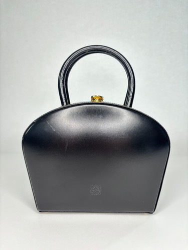 Vintage loewe black leather - vintage,