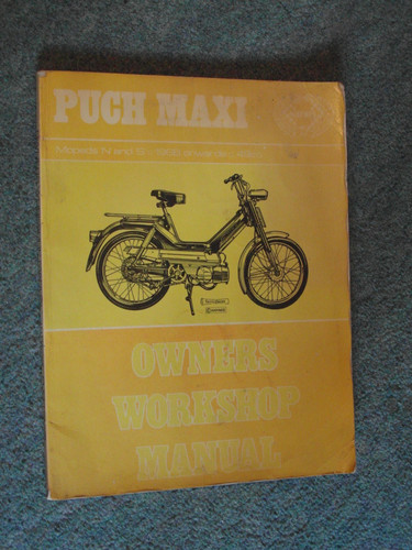 Haynes puch maxi mopeds s - mopeds, &