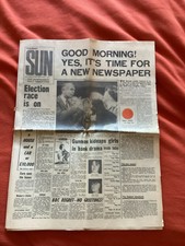 First Ever Sun  Election Race