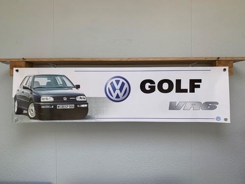 Volkswagen golf vr6 banner vw - banner,