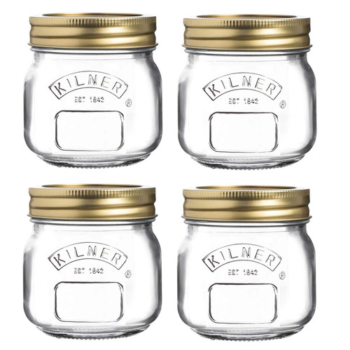 Round kilner jars screw - 4,