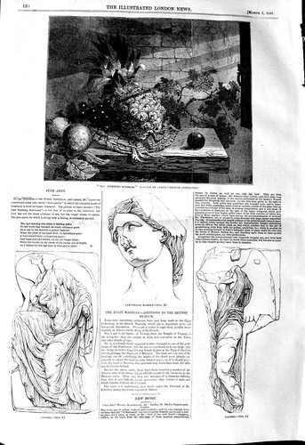 Original old antique print - old,