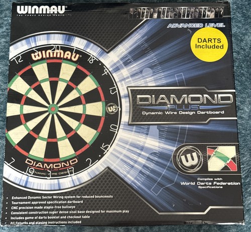Winmau diamond plus dartboard - winmau,