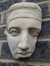 Greek Style Face Statue