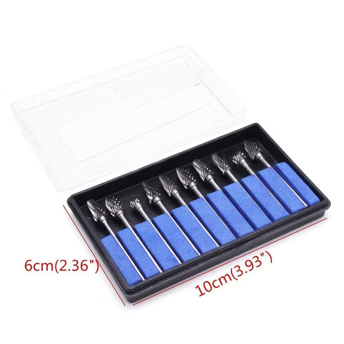 10pcs tungsten steel - 10pcs,